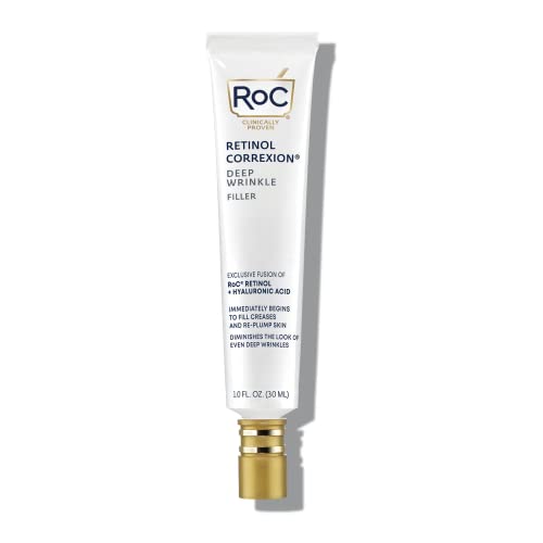 ROC retinol Correxion Defuso Facial Facial Filler com ácido hialurônico, tratamento de cuidados