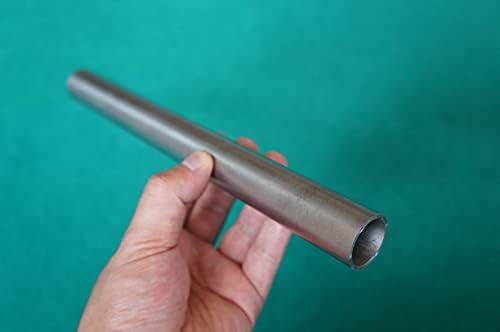25,4mm de titânio grau 9 tubo od 1 x 0,063 x 10 tubo sem costura 3al-2.5V B338 Tubos redondos de metal