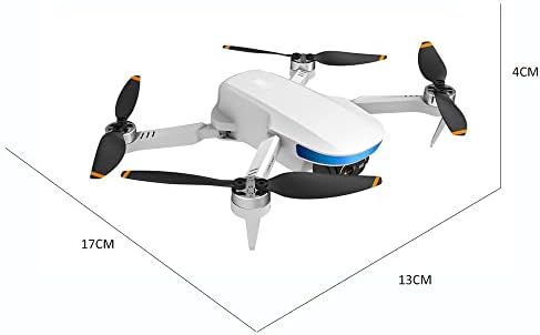 Zottel Drone com câmera, vídeo 4K HD FPV ao vivo, com bateria recarregável e caixa de transporte, helicóptero