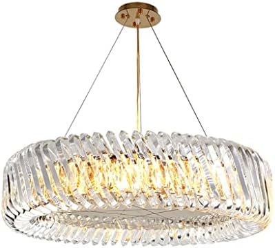 Lustre de lustre -lustre de ouro SQJDM Lâmpada de cristal de vidro LED LED LED LED LED LED LED LUZ