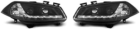 Faróis compatíveis com Renault Megane II 2002 2003 2004 2005 GV-1522 Luzes dianteiras Lâmpadas de carro Luzes