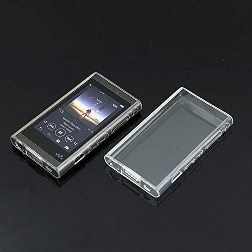 Para a capa Sony NW A55, capa de caixa de pele protetora de TPU macia para a Sony Walkman NW-A55HN A56HN A57HN