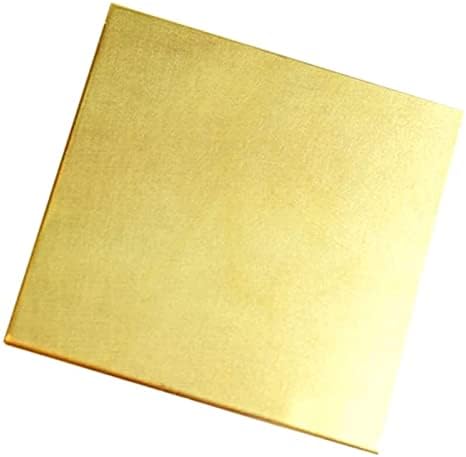 Folha de cobre de placa de latão Folha de lençóis de latão Metal Off CORTES PRINCIPAL DE QUALIDADE DE QUALIDADE