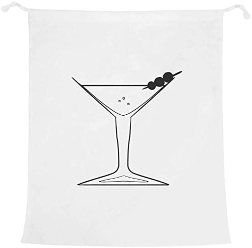 Azeeda 'Cocktail With Olives' Laundry/Washing/Storage Bag