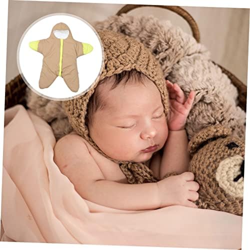 Bolsa de dormir de brinquedo Saco de dormir recém -nascido Saco de dormir para bebê recém -nascido