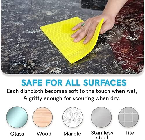Limpa de esponja de Crodor | Limpos de esponja para as superfícies da bancada da cozinha do banheiro em casa
