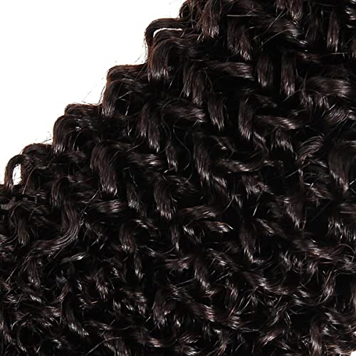 Cabelo virgem brasileiro de onda Curly 1 Bundles Extensões de cabelo para mulheres Telefal