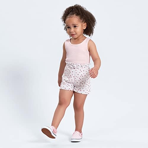 Gerber Baby Girls 'Costa de 3-Pack-On Shorts