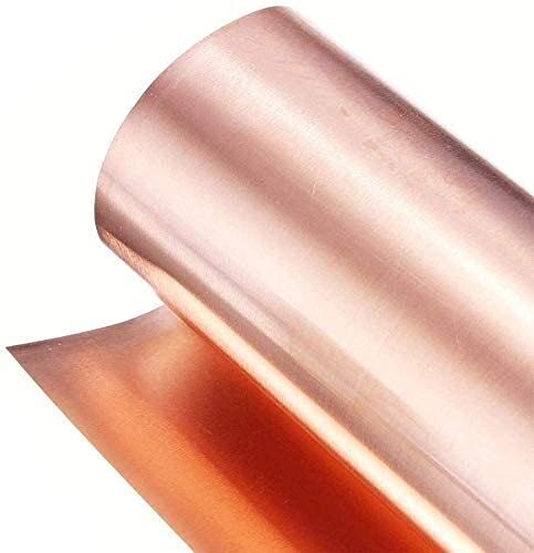 Folha de cobre Faixa roxa Tira de cobre Bobina de cobre roxa Rolos de metal DIY Espessura da indústria de DIY 0,5