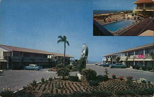 La Jolla Shores Hotel La Jolla, Califórnia CA Original Vintage Post cartão