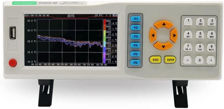 Multi canais de temperatura Inspeção de temperatura Detector de termopar instrumento de medição