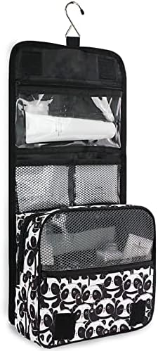 Bolsa de higiene pessoal pendurada Hello Panda Makeup Bag Saco de viagem portátil para saco de organizações