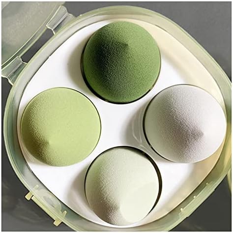 Moda Genigw 4pcs compõe o liquidificador cosmético Puff Makeup Sponge Foundation Powder Beauty