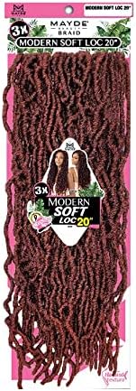 Mayde Beauty Crochet Braid 3x Modern Soft Loc 20