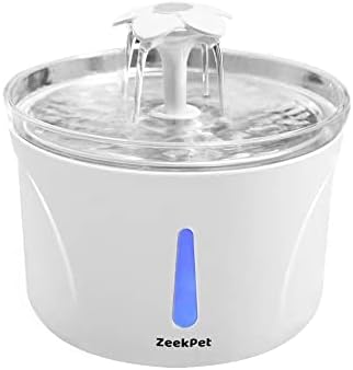 Zeekpet Cat Water Bebinging para animais de estimação, dispensador automático de água de gato de 2,5L