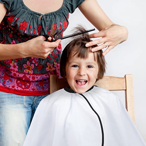 Doitool Kids Barber Cape, Crianças de corte de cabelo com janela de visualização, suprimentos de cabeleireiro