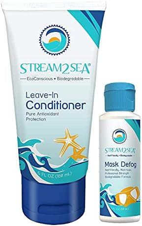STREAM2SEA Máscara DeFog e Leave -In Hair Conditioner Recef Kit Segura mergulhadores - Recife de Proteção