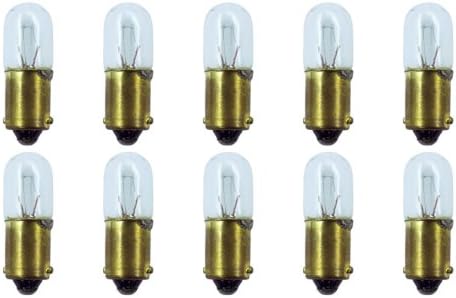 CEC Industries 1891 lâmpadas, 14 V, 3,36 W, Ba9s Base, forma T-3,25