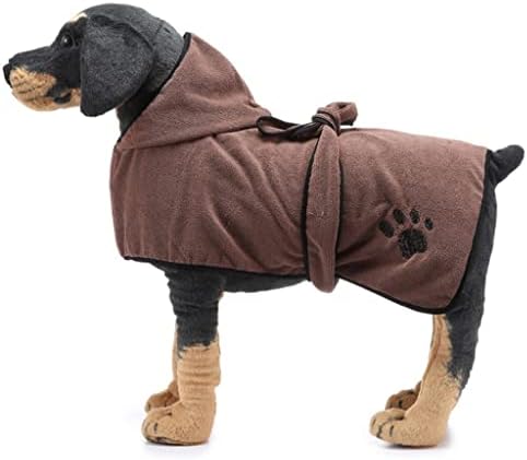 Gsportfis Dog Bathrobe Premium absorvente toalha de cachorro macio cães grandes cães gatos de cachorro toalha