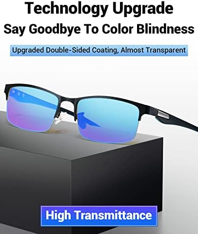 Os óculos de cor de cor de topmeiUp, copos de cor-de-cor-de-ultraviolet, melhorar a cor de cor de cor