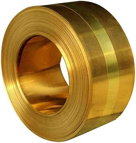Lucknight 99,9% de cobre Cu Metal Folha placa T2 Alta pureza Rolo de folha de metal, 200x1000mm, espessura de 0,2