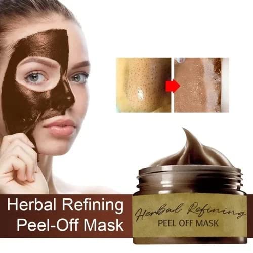 Adilaidun 3pcs Refinamento Pro-Herbal Máscara Facial de Refinamento, 80g Máscara Face Máscara Cuidado