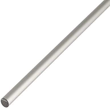 ZeroBegin 6061 Haste redonda sólida de alumínio, barra de metal, boa soldabilidade, uso para