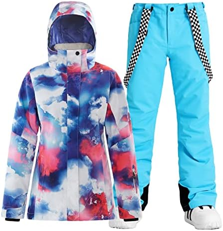 Jaquetas de esqui e calças da gsou Snow Snow Snowboard Snowboard Snowboit à prova de vento à prova