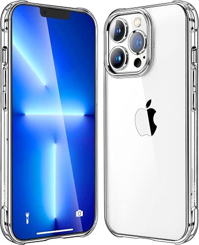 Mkeke para o iPhone 13 Pro Case Clear e Slim Telefone para Apple iPhone 13 Pro com pára -choques protetores