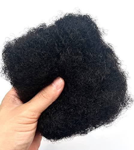 Cabelo humano a granel afro para as extensões de dreadlock cabelos humanos.2 Pacote 10 polegadas de comprimento,