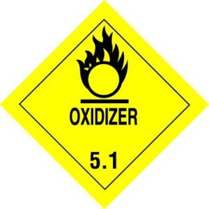 Etiqueta oxidante da tapeca - 500 por pacote