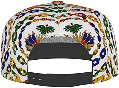 Rosihode fofo Haiti Flag Baseball Hat Haitian Baseball Cap ajustável Haitian Trucker Hat for Men Mulheres