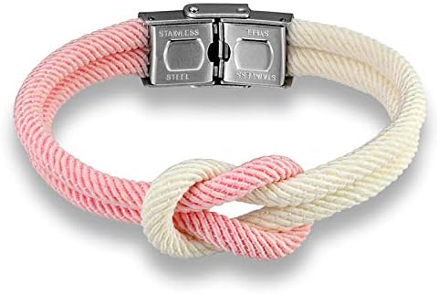 Zboro homens mulheres macaron color knot couro fivela marinho estilo jóias de amizade pulseras-48934