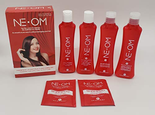 Naprolab Natural Hair Relaxer Neom Kit modifica a estrutura capilar, acido moldador, modifica la estructura