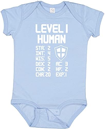 Bodys de bebê humano de nível 1 Inktastic