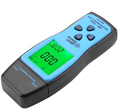 Testador EMF, radiômetro eletromagnético digital com mini tela LCD para testar fantasmas, campo