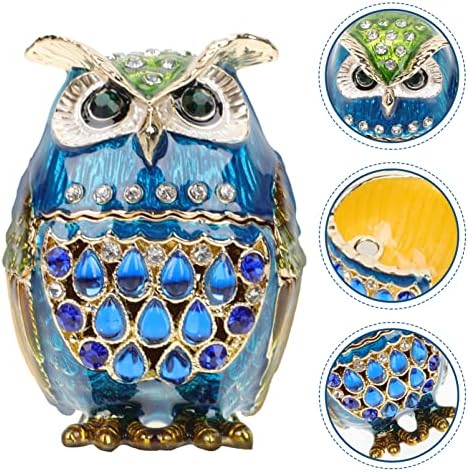 Anguery Animal Design Jewelry Solder Metal Owl Fture Follow Tea Recursine