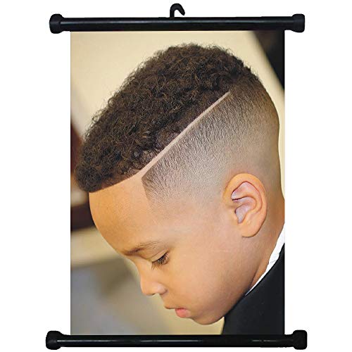 SP217144 Penteados de menino Poster de rolagem de parede para barbear