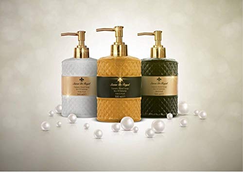 Savon de Royal Luxury Liquid Hand Soap, Pérola Negra - 500 ml cada