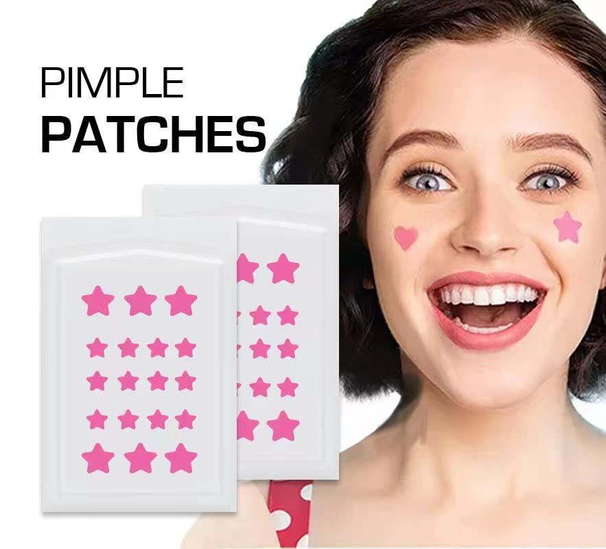 SmilePlus Star fofo acne acne patch cuthable cuidar de hidrocolóides faciais acne absorvendo tampa de espinha