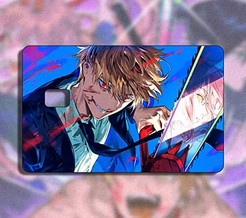 Holográfica Man Credor Card Card Skin Skin Skin Stick Cards Cards Stickers Decal Anime Style