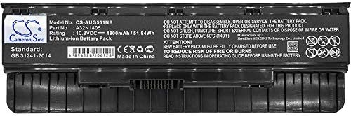 Substituição da bateria para AS G551JB G551JM 0B110-00300000 A32LI9H A32N1405 A32N14O5 A32NI405