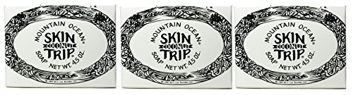 Mountain Ocean Skin Trip Coco Soap Bar com óleo de coco e Aloe Vera, 4,5 oz. cada