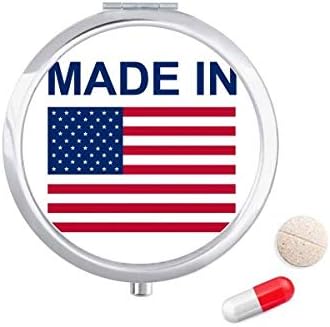 Feito nos Estados Unidos Country Love Pill Case Pocket Medicine Storage Dispensador de contêiner
