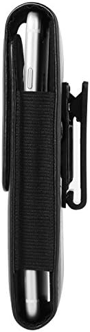 BXQ Black vertical Cellster Hip Hip Case W CLIP COMPATÍVEL PARA APPLA IPHONE 12 PRO MAX Huawei P40 Pro