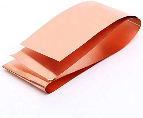 Folha de cobre Huilun Brass 99,9% Folha de folha de metal de cobre pura de cobre 0. 5x100x1000mm
