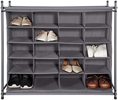 Organizador de cubos de sapatos empilháveis ​​maníacos de armazenamento, rack de cubo de sapato