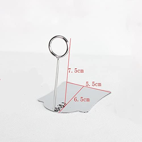 4 PCs Metal Pop Clips Merchandise Sign Clipe Titulares publicidade Tag Display Clipe Stands Price Label