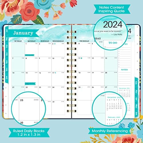 Planejador 2023-2024-Planejador semanal 2023-2024 De julho de 2023 a junho de 2024, planejador mensal