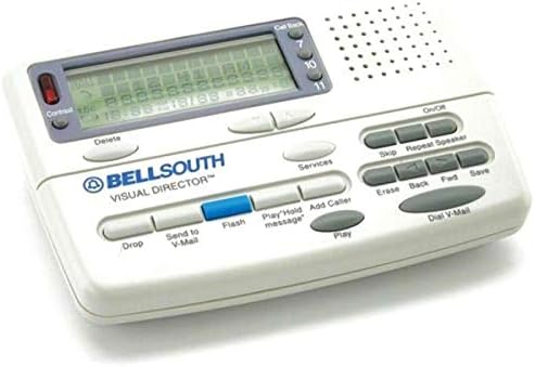 Id ID do chamador de BellSouth Ligue para esperar DeLuxe, Correio de voz e mais funções CI-7112 NOVO